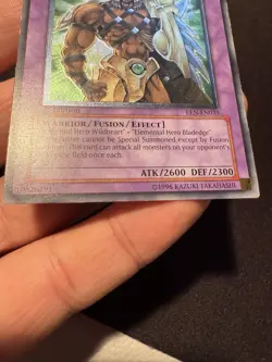 Yu-Gi-Oh! TCG Elemental Hero Wildedge 1st Edition Ultimate Rare - Image 4