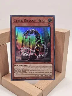 YuGiOh! Cyber Dragon Herz - CYHO-EN015 - 1st Edition - Ultra Rare - Image 2