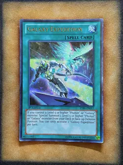 Yugioh Galaxy Expedition ZTIN-EN017 Ultra Rare 1st Ed MP - Image 1
