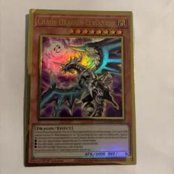 Yugioh Chaos Dragon Levianeer MAGO-EN017 1st Edition Gold ALT ART - MOD Played - Image 1