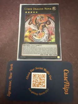 Yugioh: Cyber Dragon Nova - SDCR-EN038 - Ultra Rare - 1st Edition - LP - Image 1