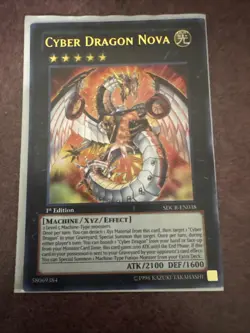 Yugioh: Cyber Dragon Nova - SDCR-EN038 - Ultra Rare - 1st Edition - LP - Image 2