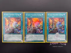 YuGiOh! Runick Freezing Curses TAMA-EN028 (SR) 1st Ed 3x - Image 1