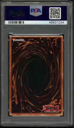 Tri-horned Dragon LOB-000 Secret Rare Wavy Unlimited Yugioh PSA 1 *034 - Image 2