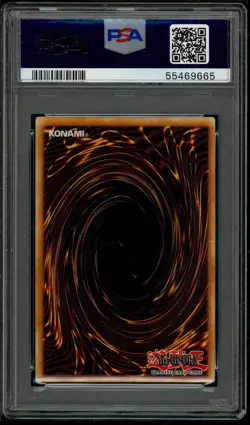 Toon Black Luster Soldier TOCH-EN001 1st Edition Ultra Rare Yugioh PSA 8 *665 - Image 2