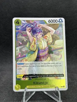 One Piece Card Game TCG Kikunojo OP06-104 Rare M/NM Condition - Image 1