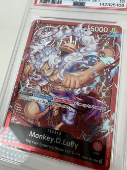 One Piece Monkey D Luffy ST21-001 Learn Together Deck Set- PSA 10 English - Image 3