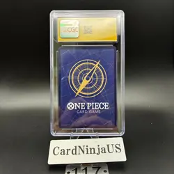 CGC 10 PRISTINE Nami Parallel OP01-016 R 25th Edition ONE PIECE Card Game 117 - Image 2
