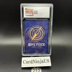 CGC 10 GEM MINT Jimbei Parallel ST01-005 C 25th Edition ONE PIECE Card Game 212 - Image 2