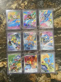 Pokemon 2026 First Partner Illustration Collection Series 1 Promos Set 9 Cards C - Image 2