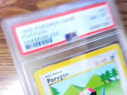 Porygon 39/102 Base Set Shadowless Uncommon Graded Pokemon Card - PSA 8 - Image 2