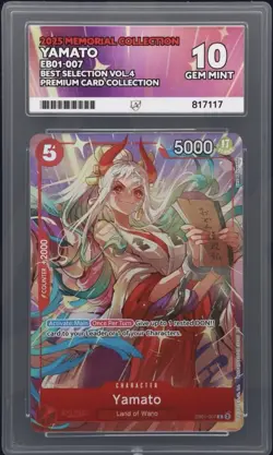 Yamato EB01-007 Premium Card Best Selection Vol. 4 English ACE 10 - Image 1