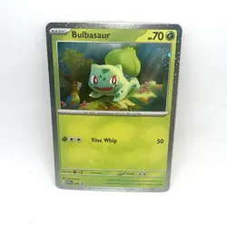 Bulbasaur 046 Cosmos Holo SV: Scarlet & Violet Promo Pokemon Card - Image 1