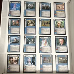 Decipher Lord of the Rings TCG Fellowship of the Ring Elf Rare Card Lot 16 - Image 1