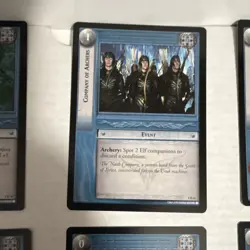 Decipher Lord of the Rings TCG Fellowship of the Ring Elf Rare Card Lot 16 - Image 4