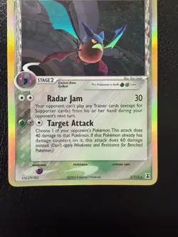 Crobat 2/113 EX Delta Species Holo Rare Pokemon TCG Card LP - Image 3