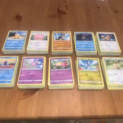 Pokemon Bulk 500 Cards Sword And Shield Common, Uncommon, LP-NM - Image 1