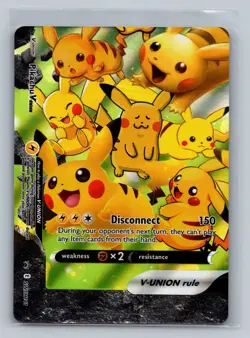 SWSH: Sword & Shield Promo Cards #SWSH141 Pikachu V-Union - Image 1