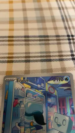 Pokemon TCG Eiscue Illustration Rare 205/193 Paldea Evolved Full Art Holo Card - Image 4