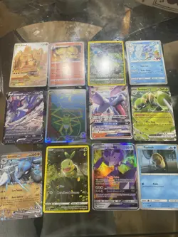 Pokemon Card Lot x12 EX GX V Lucario Genesect Aerodactyl Samurott + Holos - Image 1