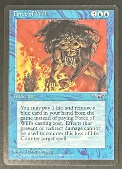 Magic the Gathering Force of Will (Alliances) Card #12 - Image 1