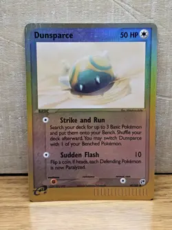 Dunsparce 60/100 EX Sandstorm Reverse Holo Pokemon Card TCG - Image 1