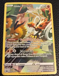 Pokemon TCG SWSH: Sword & Shield Promo Cards #SWSH283 Galarian Zapdos - Image 1
