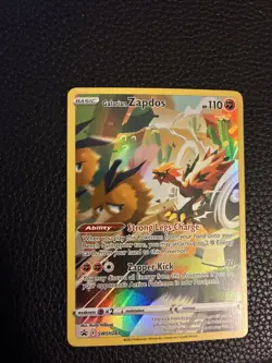 Pokemon TCG SWSH: Sword & Shield Promo Cards #SWSH283 Galarian Zapdos - Image 3