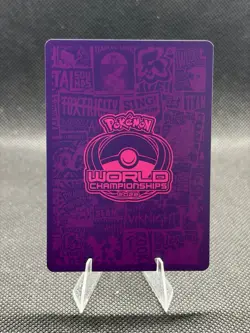 Mew V 113/264 2023 Pokemon Card - World Championships Fusion Strike - NM - Image 5