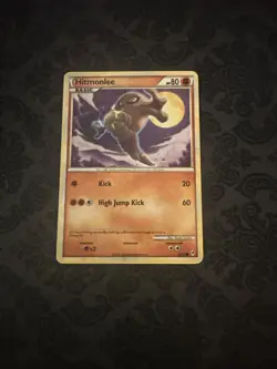 Pokemon Call Of Legends Hitmonlee 58/95 Common Card - Image 1