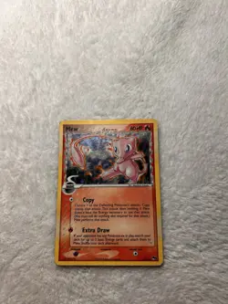 Pokemon Mew Delta Species Holo Card 3/17 2007 60 HP Psychic Basic - Image 3