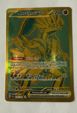 Koraidon EX 245/091 Pokemon Card - Paldean Fates - NM - Image 1