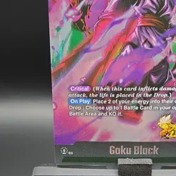 Goku Black FS10-04 SR Dragon Ball Super Card Game - Image 5