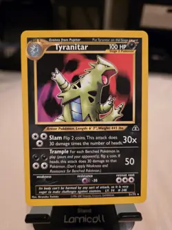 Pokemon TCG Tyranitar (12) #31/75 Trading Card Classics! - Image 1