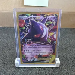 Pokemon TCG Gengar EX Full Art Holo 34/119 170 HP Ghost Card - Image 1
