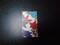 Pokemon Traditional Poker Playing Card Hanafuda Gengar Seadra #7 NM- or NM/EX - Image 1