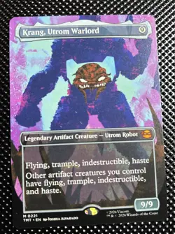 NT - Krang, Utrom Warlord (Borderless) Teenage Mutant Ninja Turtles Silhouette - Image 1