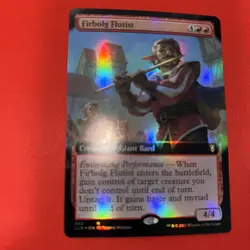 Firbolg Flutist (Extended Art) Commander Legends: Battle for Baldur's Gate Foil - Image 1