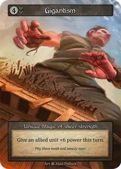 Sorcery Contested Realm - Gigantism - Beta (B) - Image 1