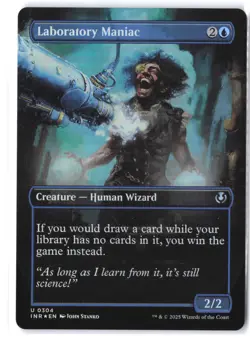 Laboratory Maniac (Borderless) #304 Innistrad Remastered NM Foil - Image 1