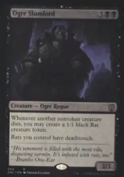 Ogre Slumlord - Commander: Zendikar Rising: #50, Magic: The Gathering Nm R238 - Image 1