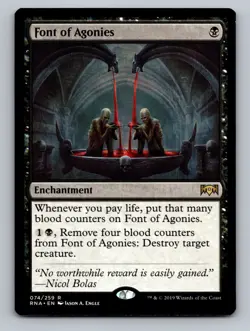 Font of Agonies R Ravnica Allegiance 74 NM - Image 1