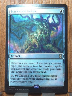 MTG - Maskwood Nexus (Ripple Foil) MODERN HORIZONS 3 Near Mint❤ - Image 1