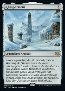 Klimperstein / Thrumming Stone - DOUBLE MASTERS 2022 - deutsch (n-mint) Rare - Image 1