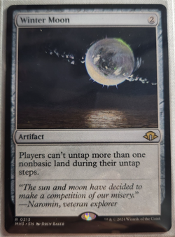 MTG - 2024 - Modern Horizons 3 - Winter Moon - Unplayed - Pak 2 SLV - Image 1