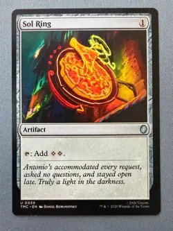 Sol Ring (Regular) - NM - Teenage Mutant Ninja Turtles MTG TMNT TMC #59 - Image 1