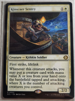 MTG - 2026 - Lorwyn Eclipsed - Kincaer Sentry - Unplayed - Pack to Sleeve - Image 1