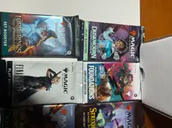 MTG RARE! Sealed Booster PackS Lot (9) MTG, Lord of the Rings Kamigawa Kaldheim - Image 2