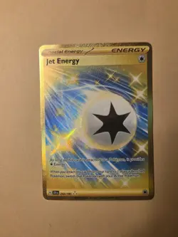 Pokemon TCG Jet Energy Hyper Rare SV08: Surging Sparks 252/191 - Image 1
