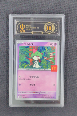 APH Black 10 Ralts 2025 Pokemon Mcdonald's Promo Japanese 021/M-P - Image 1
